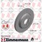Zimmermann Brake Disc - Standard/Coated, 150129520 150129520 - alternate 1